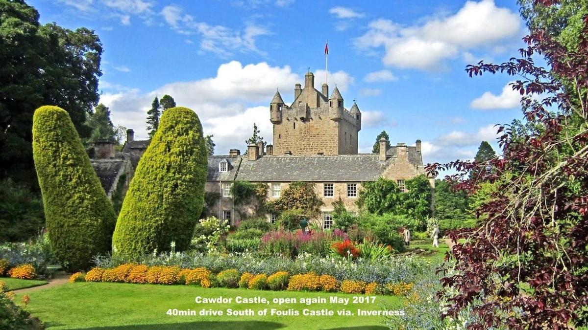 Foulis Castle Gate Lodge Evanton Exterior foto